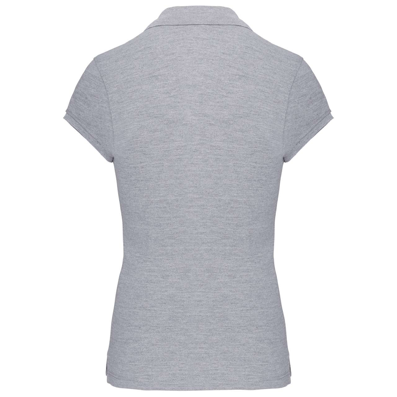 LADIES' SHORT-SLEEVED POLO SHIRT - Oxford Grey - Additional