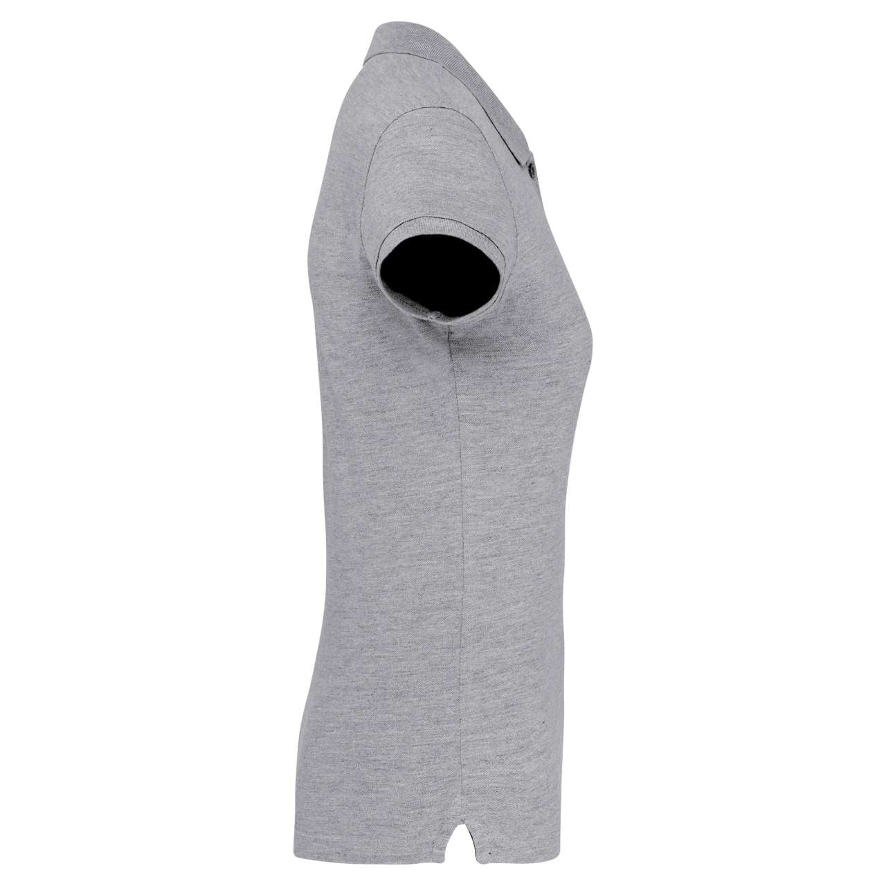 LADIES' SHORT-SLEEVED POLO SHIRT - Oxford Grey - Additional