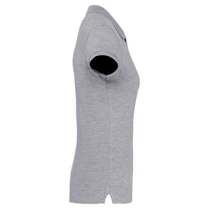 LADIES' SHORT-SLEEVED POLO SHIRT - Oxford Grey - Additional