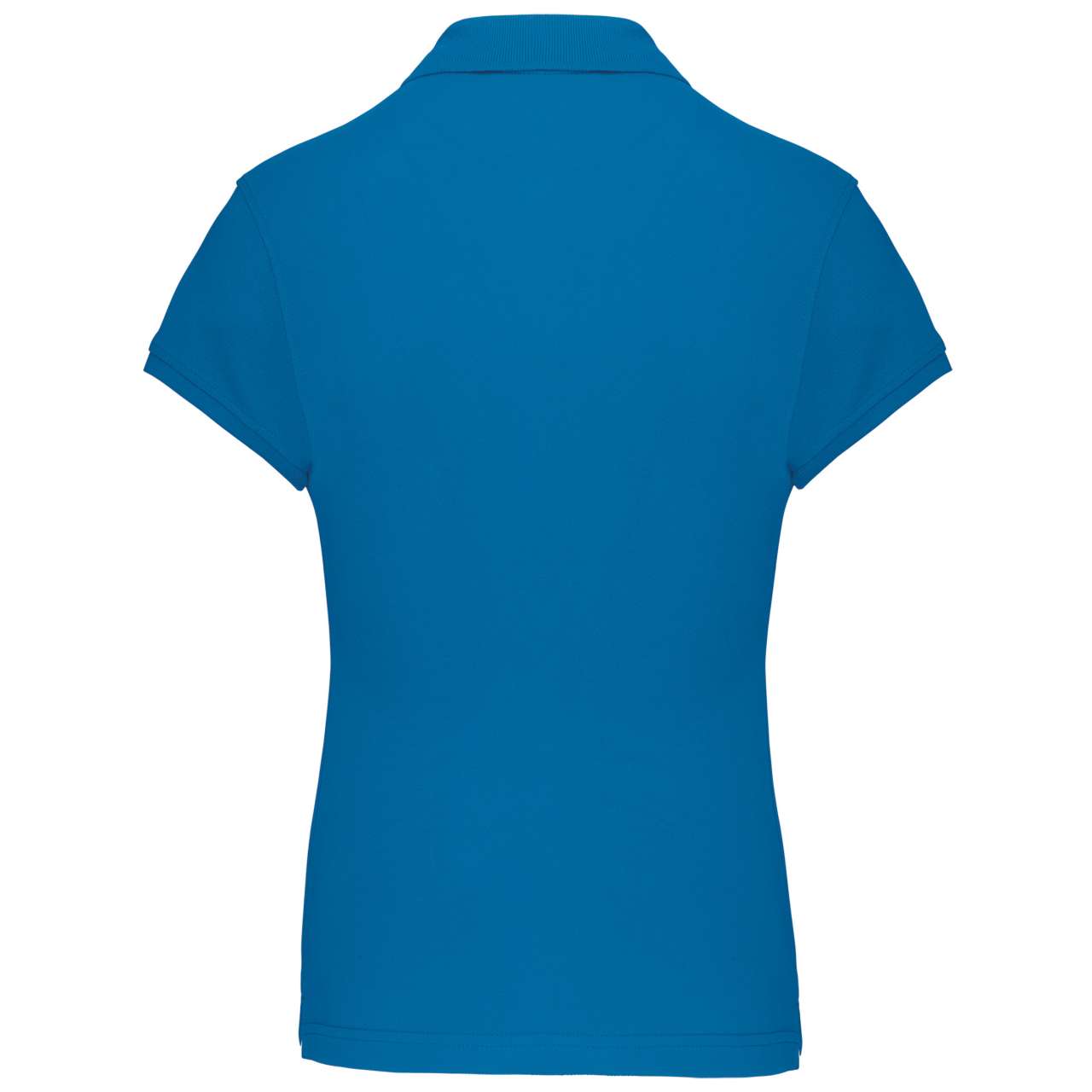 LADIES' SHORT-SLEEVED POLO SHIRT - Tropical Blue - Additional