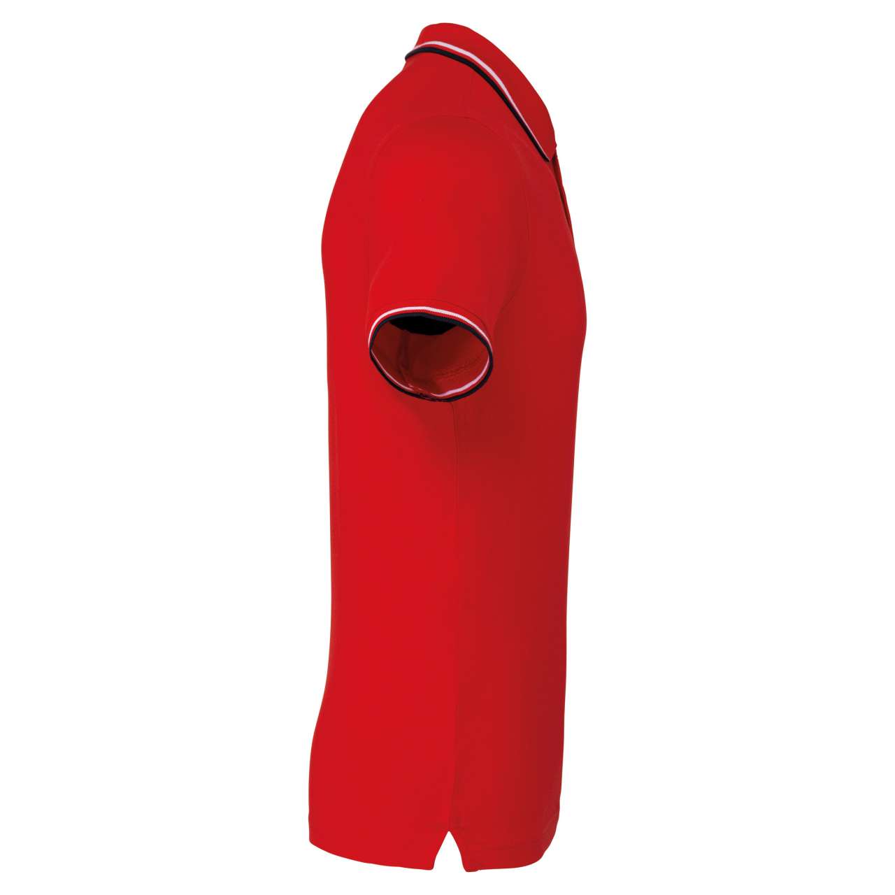 MEN'S SHORT-SLEEVED POLO SHIRT - Red/Navy/White - Additional