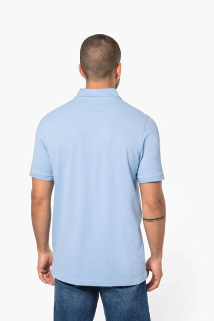 MEN'S SHORT-SLEEVED PIQUÉ POLO SHIRT - Oxford Grey - Additional