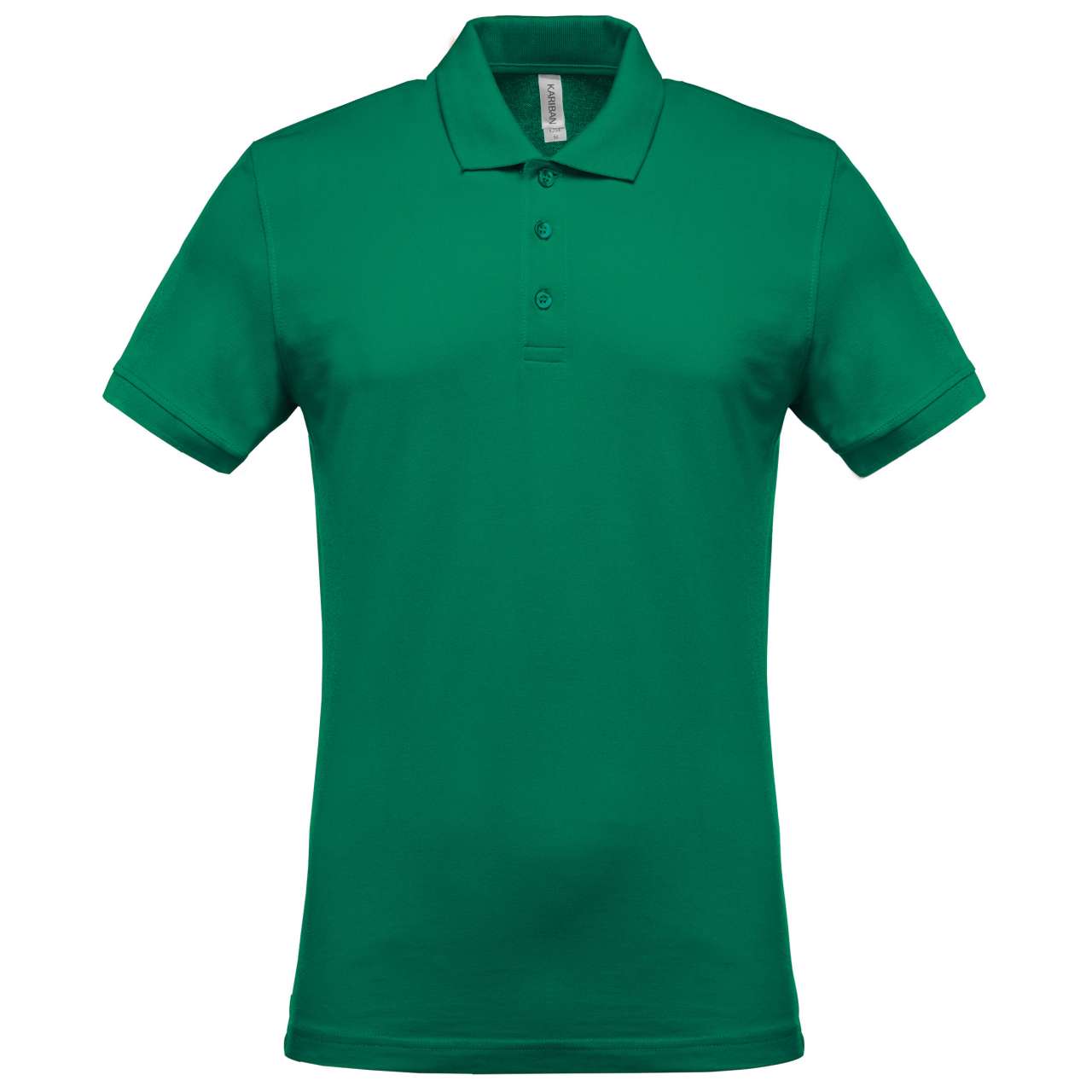 MEN'S SHORT-SLEEVED PIQUÉ POLO SHIRT - Kelly Green - Main