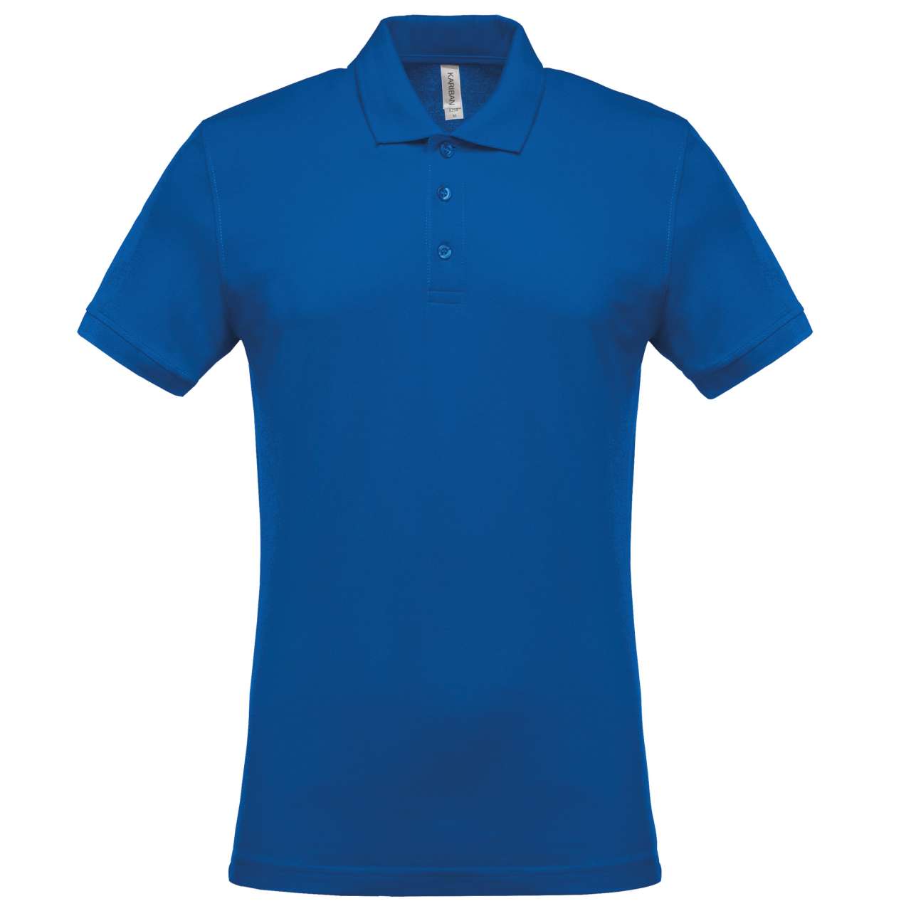 MEN'S SHORT-SLEEVED PIQUÉ POLO SHIRT - Light Royal Blue - Main