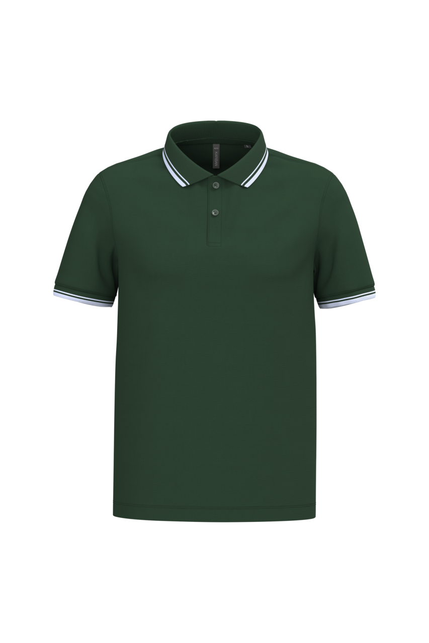 KA272 Forest Green/White
