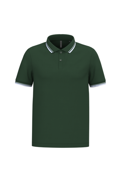 KA272 Forest Green/White