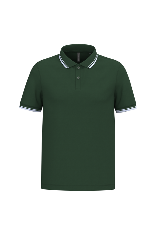 KA272 Forest Green/White