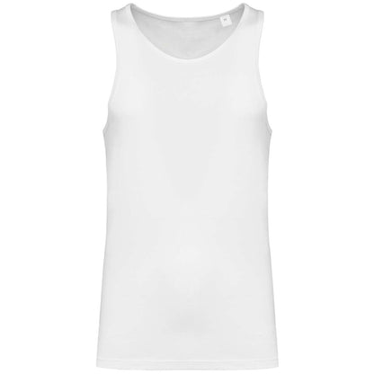ECO-FRIENDLY MEN TANKTOP - White - colorimageurl