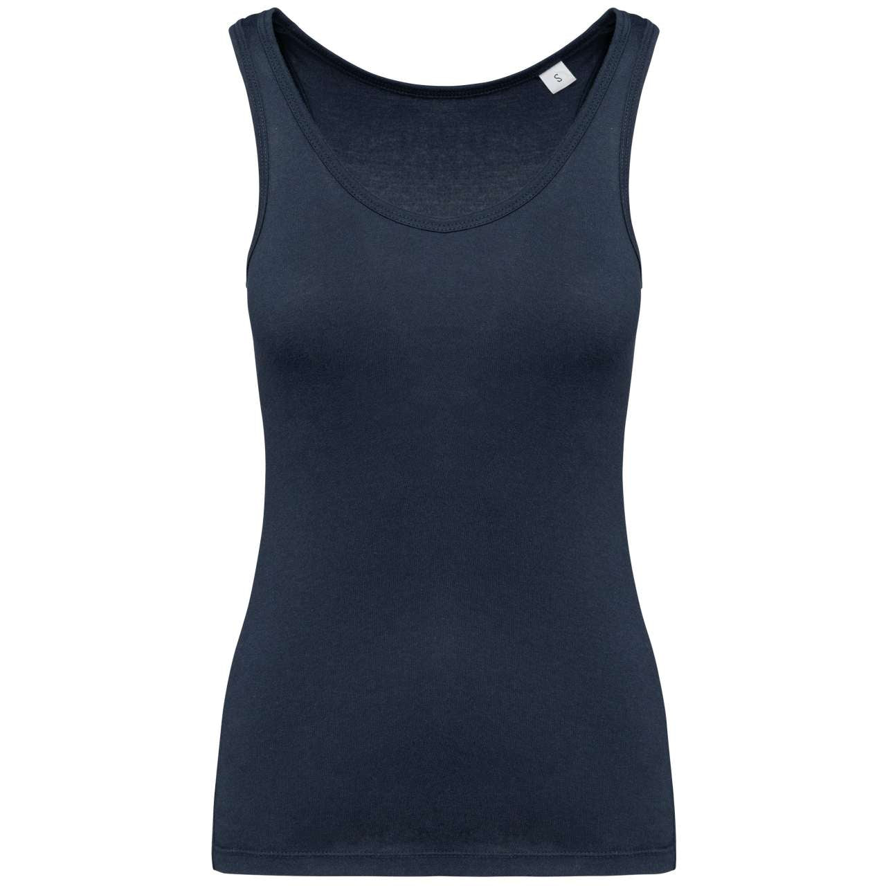 LADIES’ ECO-FRIENDLY TANK TOP - Navy - colorimageurl