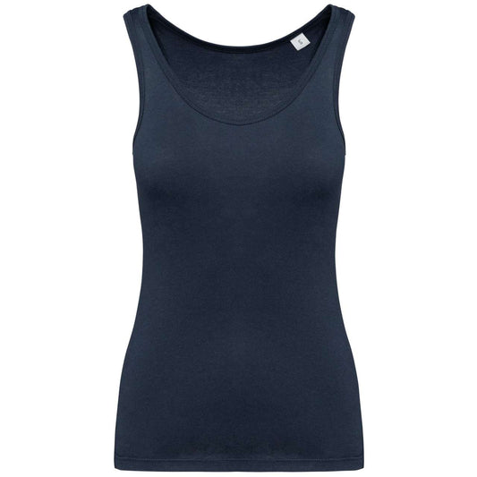 LADIES’ ECO-FRIENDLY TANK TOP - Navy - colorimageurl