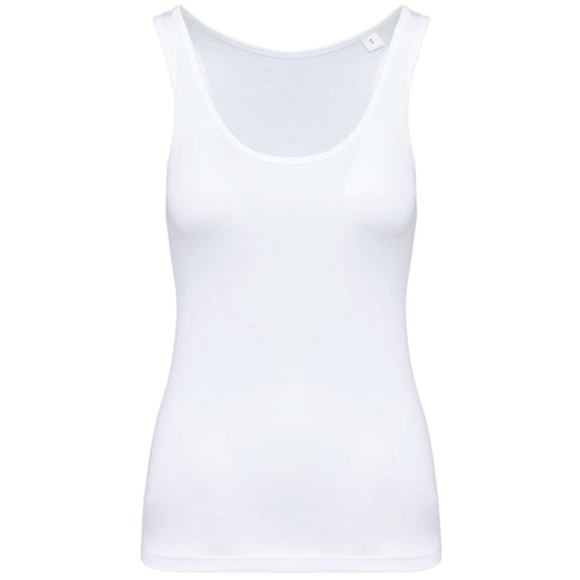 LADIES’ ECO-FRIENDLY TANK TOP - White - colorimageurl