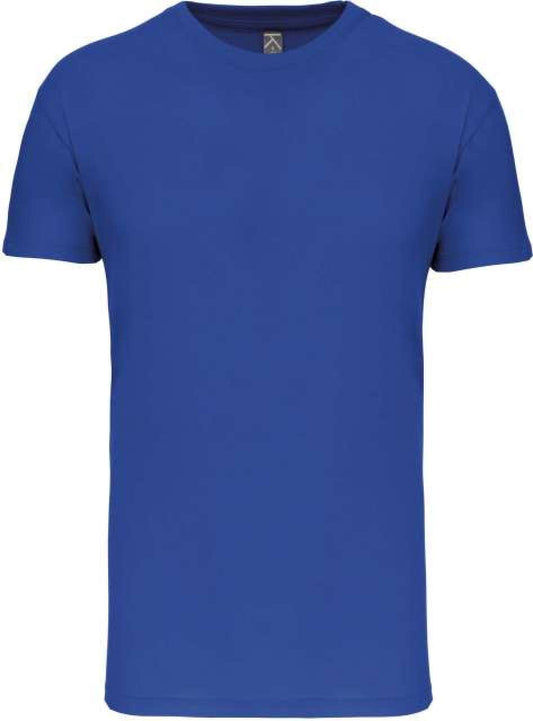 BIO150IC MEN'S ROUND NECK T-SHIRT - Light Royal Blue - colorimageurl