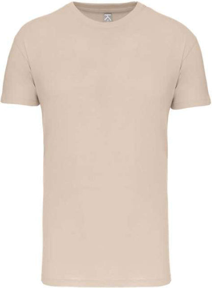 BIO150IC MEN'S ROUND NECK T-SHIRT - Light Sand - colorimageurl