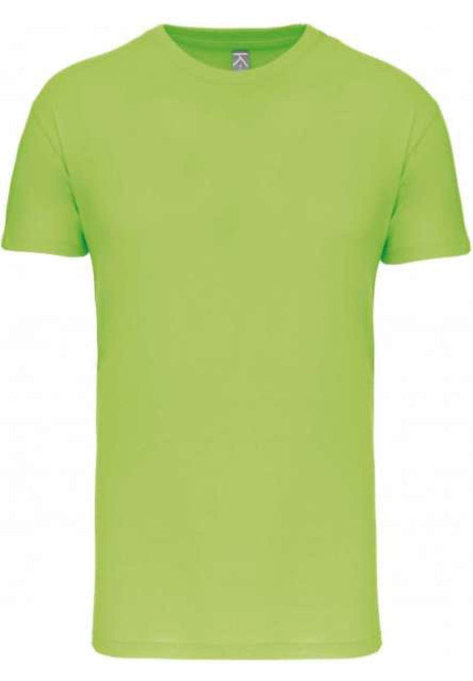 BIO150IC MEN'S ROUND NECK T-SHIRT - Lime - colorimageurl