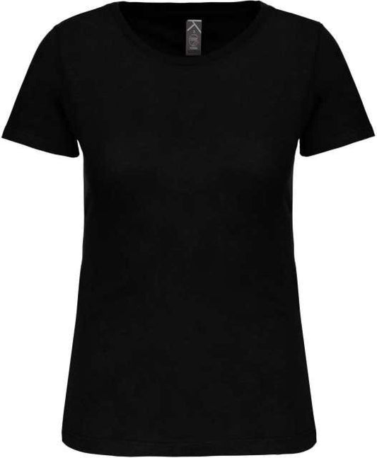 LADIES' BIO150IC CREW NECK T-SHIRT - Black - colorimageurl