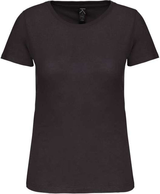 LADIES' BIO150IC CREW NECK T-SHIRT - Dark Grey - colorimageurl