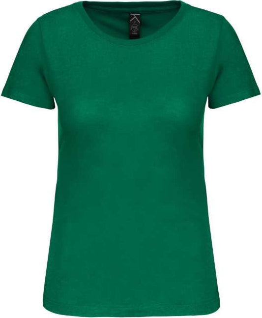 LADIES' BIO150IC CREW NECK T-SHIRT - Kelly Green - colorimageurl