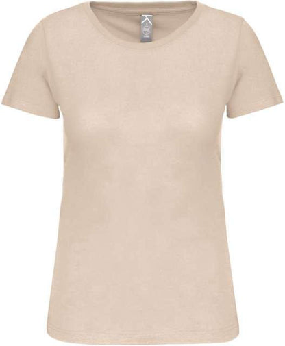 LADIES' BIO150IC CREW NECK T-SHIRT - Light Sand - colorimageurl