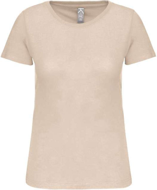 LADIES' BIO150IC CREW NECK T-SHIRT - Light Sand - colorimageurl