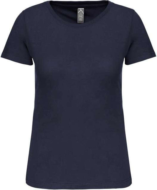 LADIES' BIO150IC CREW NECK T-SHIRT - Navy - colorimageurl