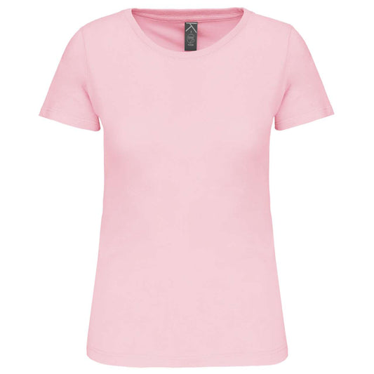 LADIES' BIO150IC CREW NECK T-SHIRT - Pale Pink - colorimageurl