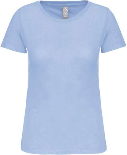 LADIES' BIO150IC CREW NECK T-SHIRT - Sky Blue - colorimageurl