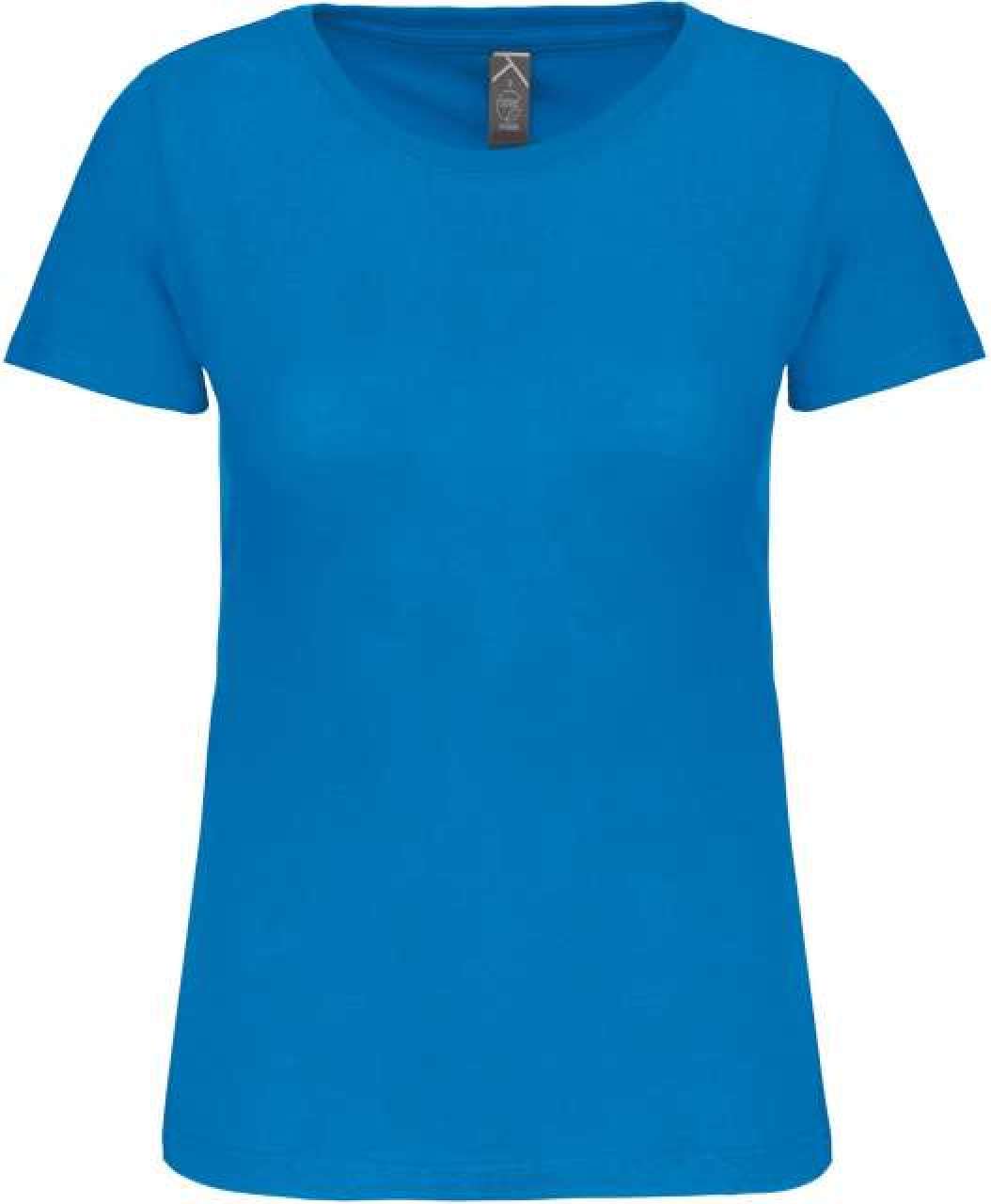 LADIES' BIO150IC CREW NECK T-SHIRT - Tropical Blue - colorimageurl