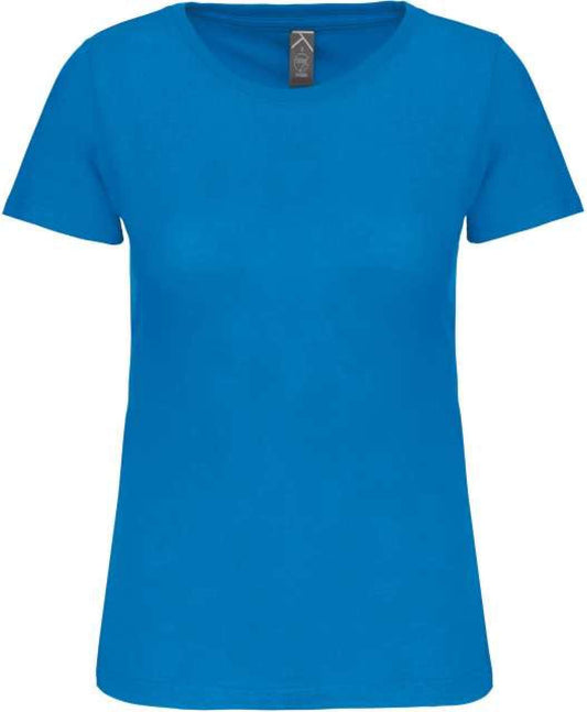 LADIES' BIO150IC CREW NECK T-SHIRT - Tropical Blue - colorimageurl