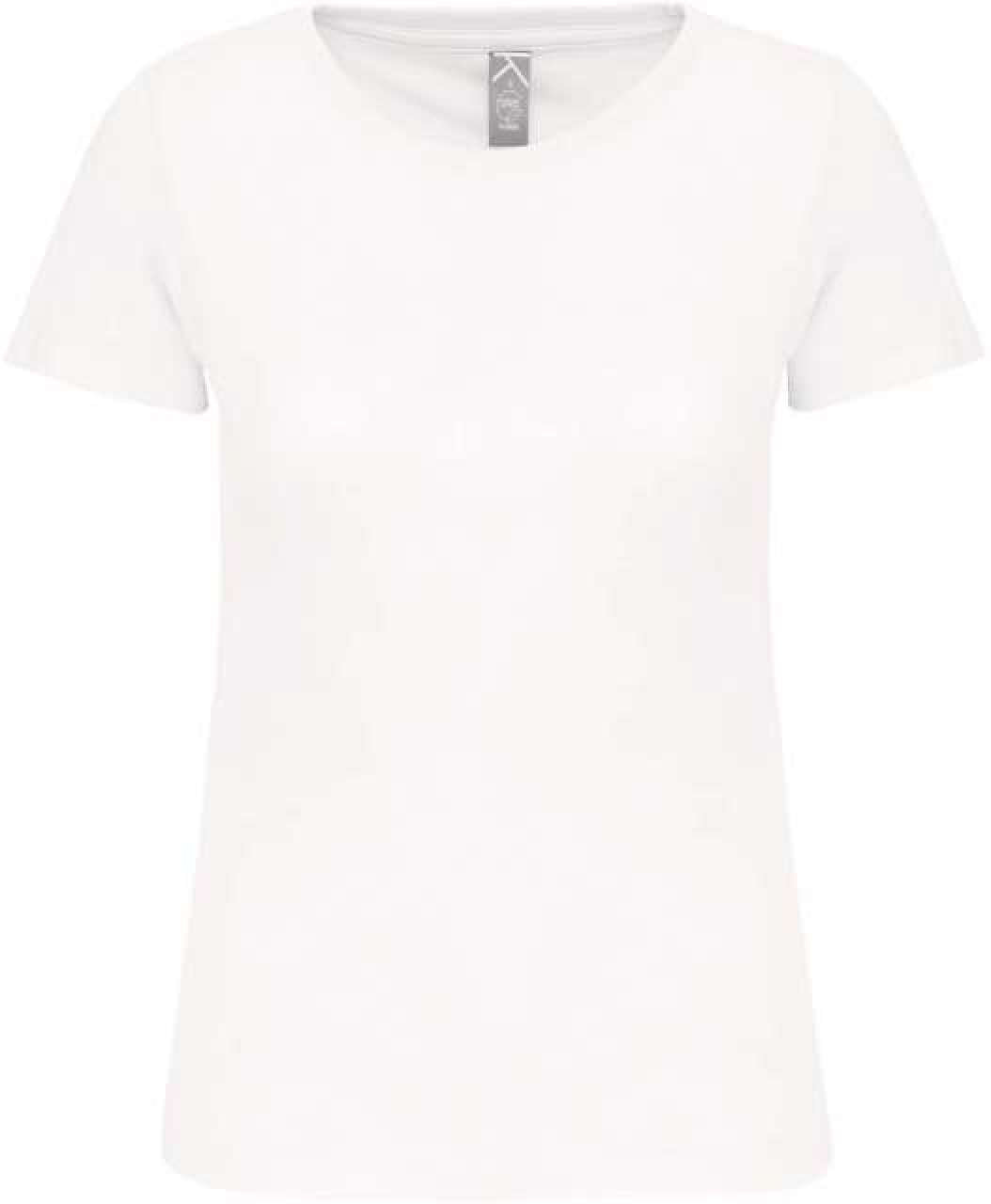 LADIES' BIO150IC CREW NECK T-SHIRT - White - colorimageurl