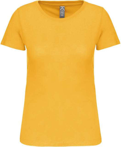 LADIES' BIO150IC CREW NECK T-SHIRT - Yellow - colorimageurl