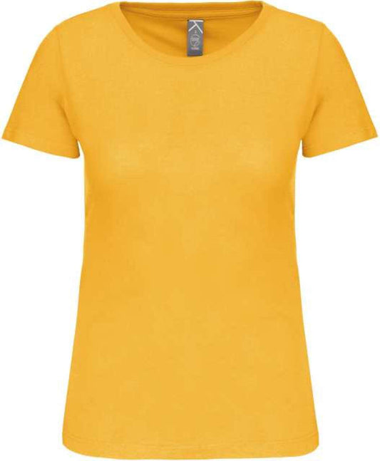 LADIES' BIO150IC CREW NECK T-SHIRT - Yellow - colorimageurl