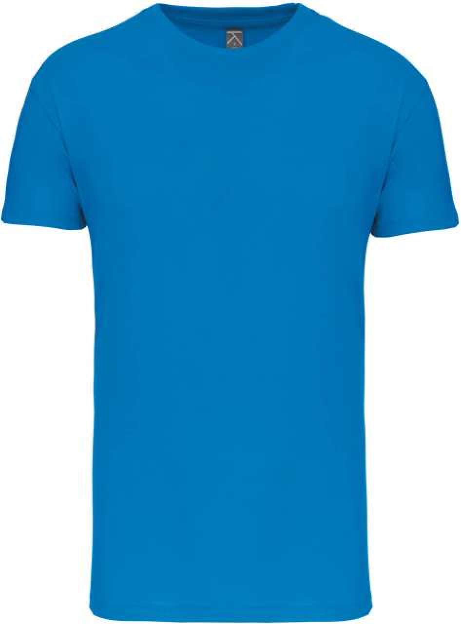 KIDS' BIO150IC CREW NECK T-SHIRT - Light Royal Blue - colorimageurl