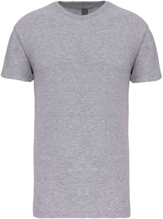 KIDS' BIO150IC CREW NECK T-SHIRT - Oxford Grey - colorimageurl
