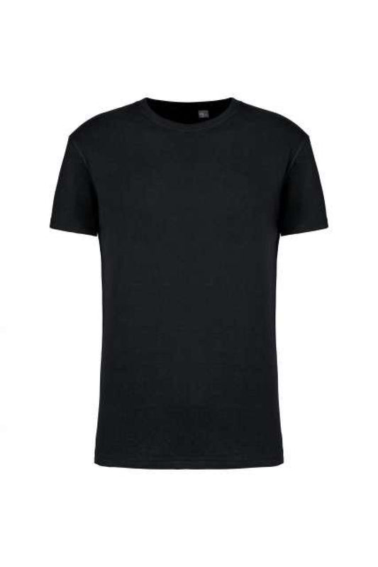 ORGANIC 190IC CREW NECK T-SHIRT - Black - colorimageurl