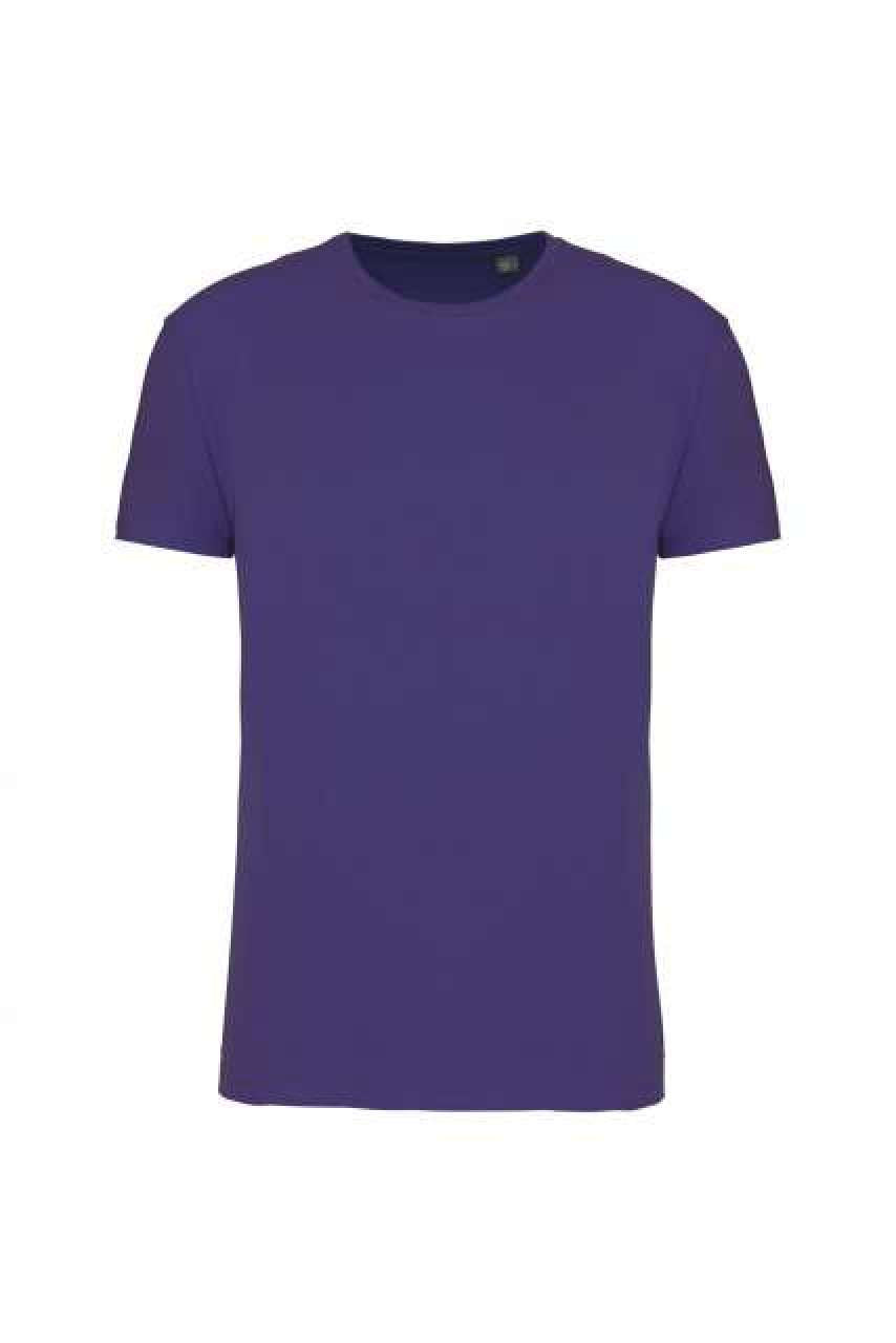 ORGANIC 190IC CREW NECK T-SHIRT - Deep Purple - colorimageurl