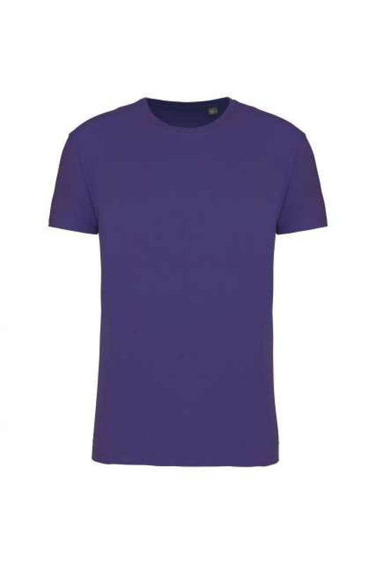 ORGANIC 190IC CREW NECK T-SHIRT - Deep Purple - colorimageurl