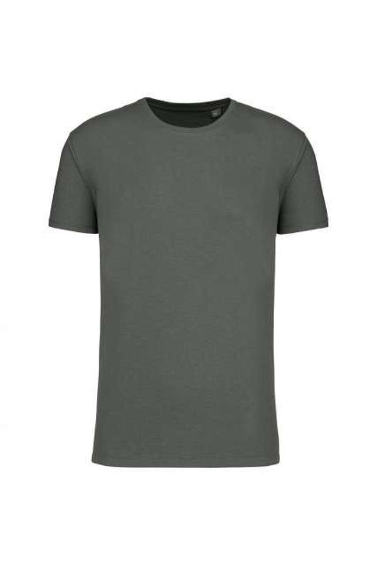 ORGANIC 190IC CREW NECK T-SHIRT - Green Marble Heather - colorimageurl