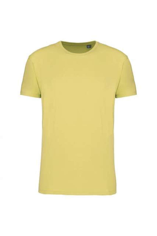 ORGANIC 190IC CREW NECK T-SHIRT - Lemon Yellow - colorimageurl