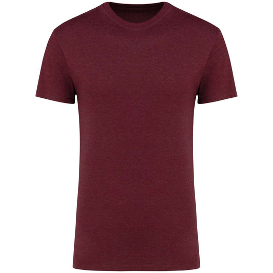 ORGANIC 190IC CREW NECK T-SHIRT - Wine Heather - colorimageurl