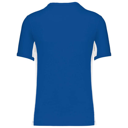 TIGER - SHORT-SLEEVED TWO-TONE T-SHIRT - Royal Blue/White - Additional