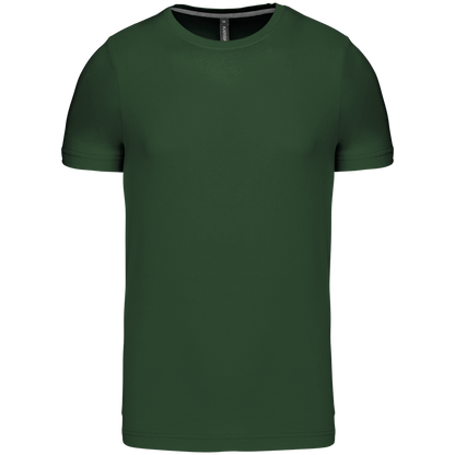 SHORT-SLEEVED CREW NECK T-SHIRT - Forest Green - Main