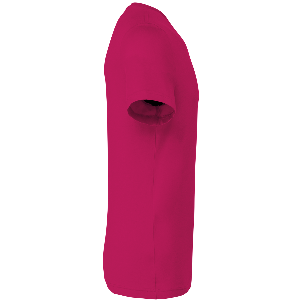 SHORT-SLEEVED CREW NECK T-SHIRT - Fuchsia - Additional