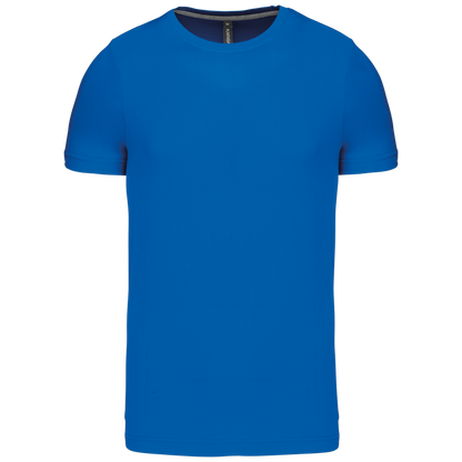 SHORT-SLEEVED CREW NECK T-SHIRT - Light Royal Blue - Main