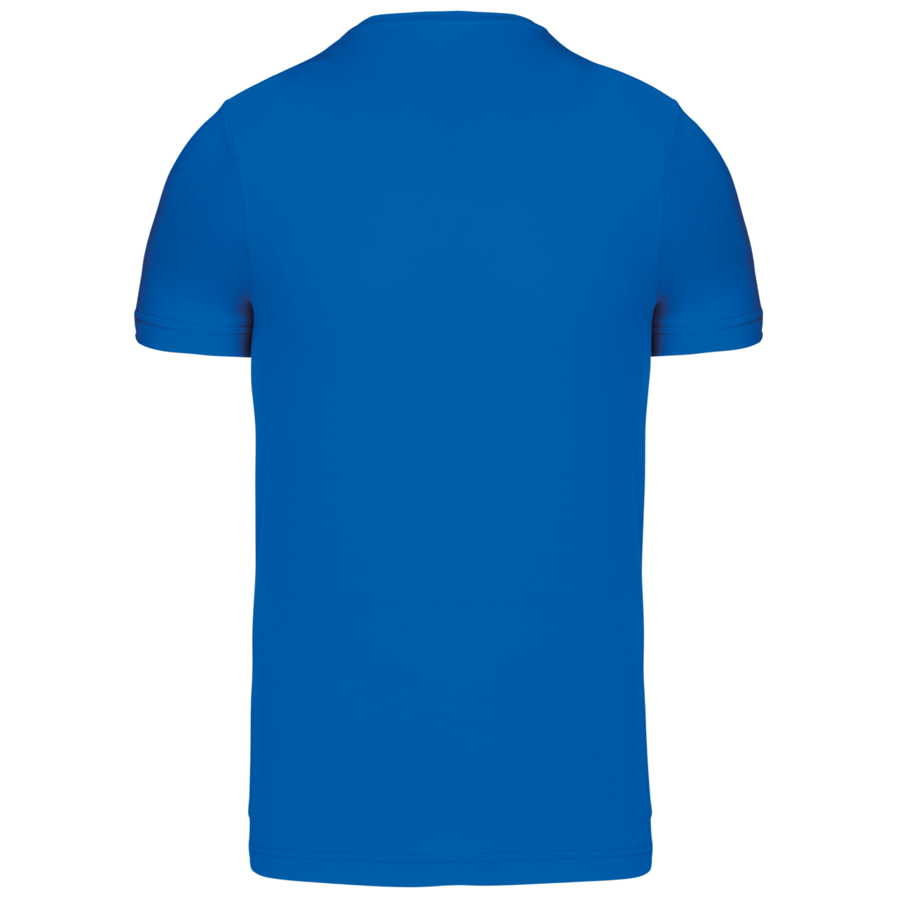 SHORT-SLEEVED CREW NECK T-SHIRT - Light Royal Blue - Additional