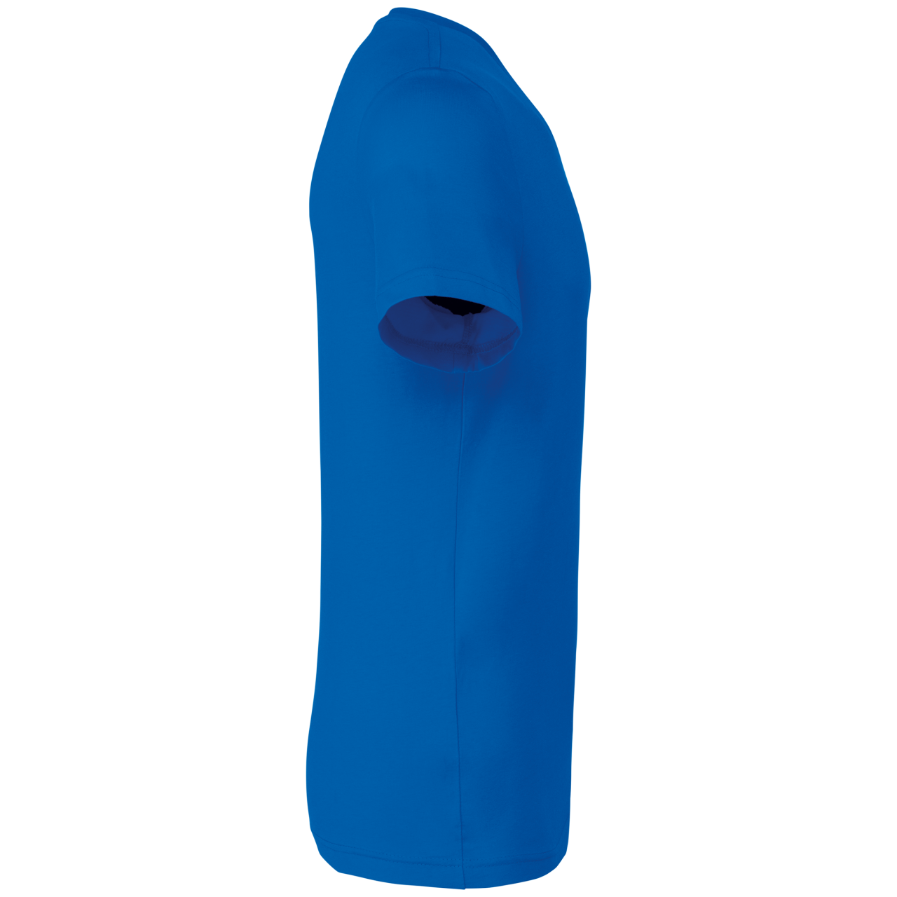 SHORT-SLEEVED CREW NECK T-SHIRT - Light Royal Blue - Additional