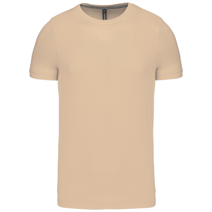 SHORT-SLEEVED CREW NECK T-SHIRT - Light Sand - Main