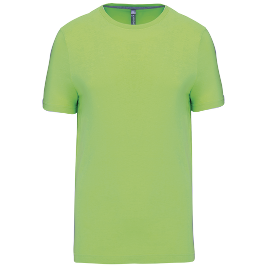 SHORT-SLEEVED CREW NECK T-SHIRT - Lime - Main