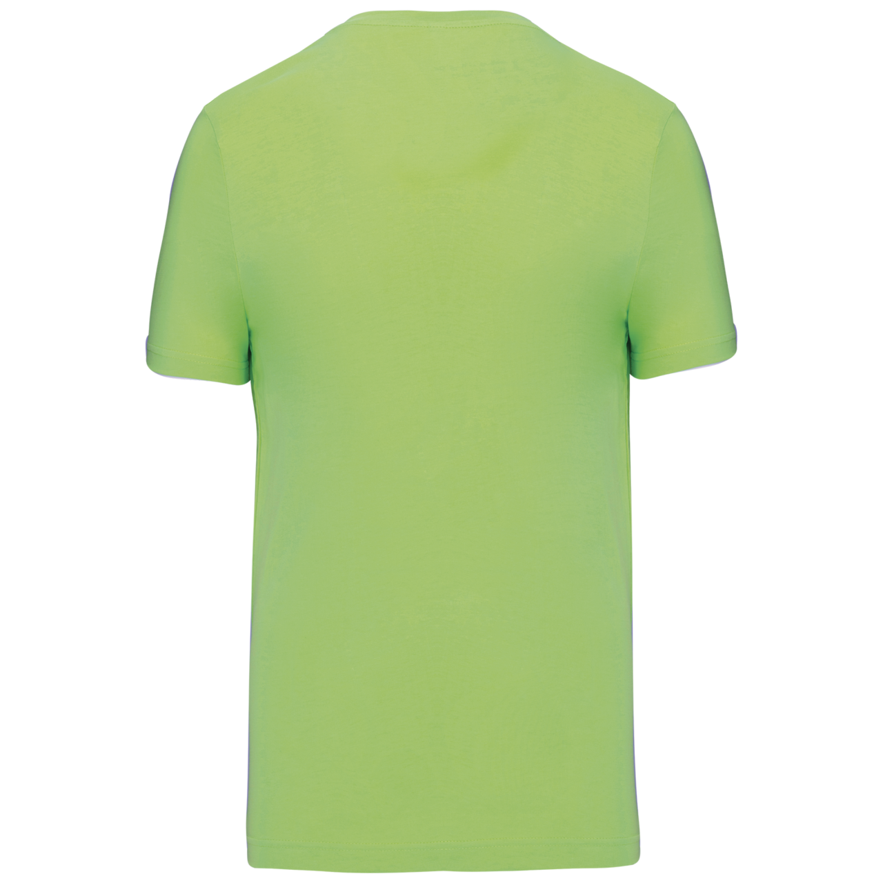 SHORT-SLEEVED CREW NECK T-SHIRT - Lime - Additional