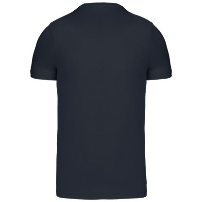 SHORT-SLEEVED CREW NECK T-SHIRT - Navy - Additional