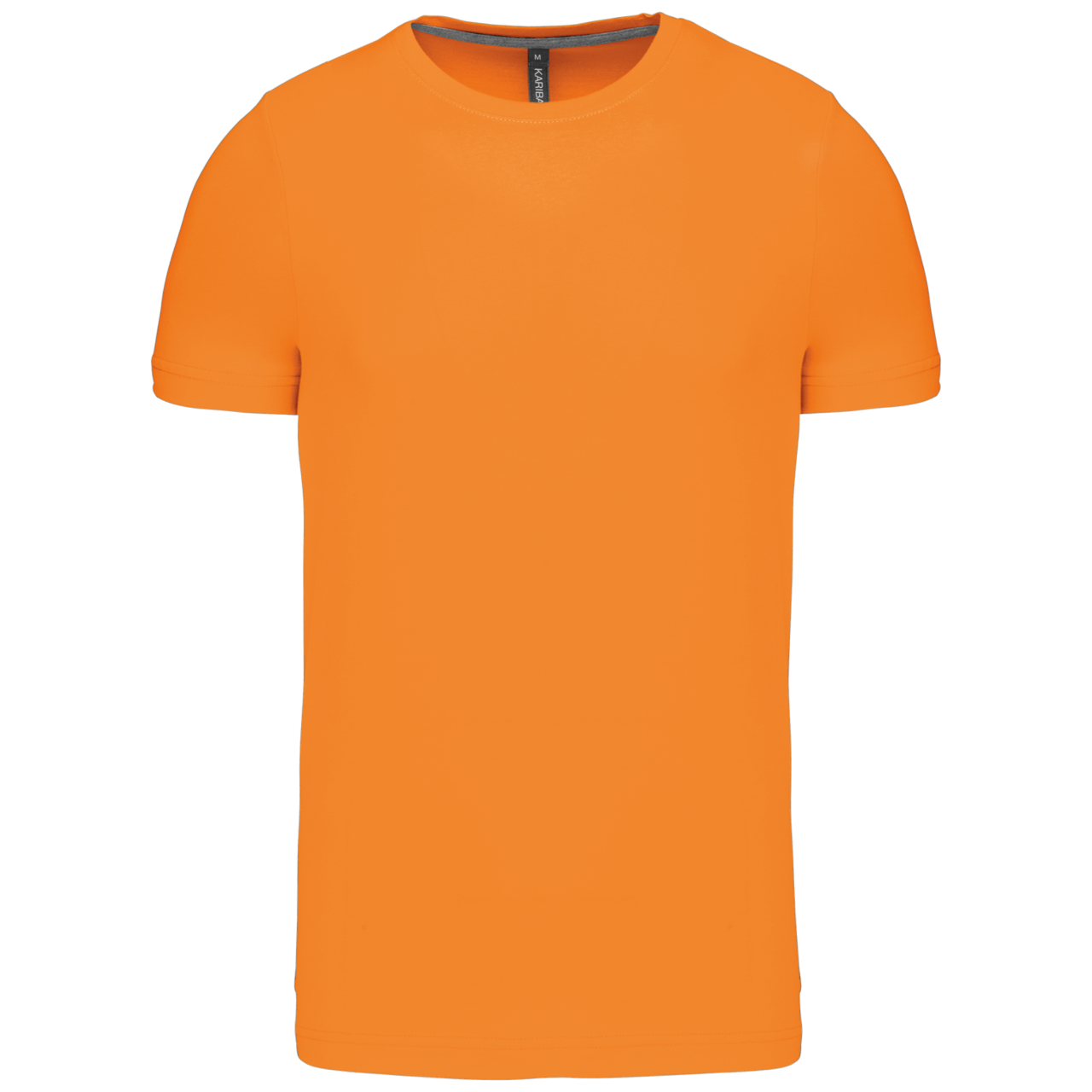 SHORT-SLEEVED CREW NECK T-SHIRT - Orange - Main